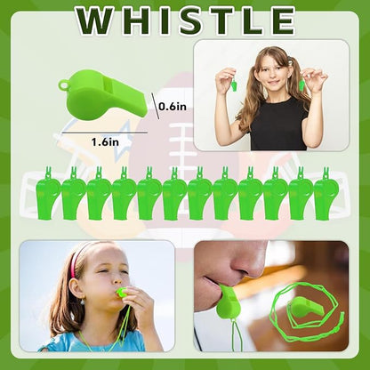 Football Party Favors, 172 pcs Birthday Party Supplies contains Cups, Straws, Whistles, Bracelets, Keychains, Stickers, Soft Balls, Tatoo Stickers, Thank You Tags for Sport Themed Birthday Decors