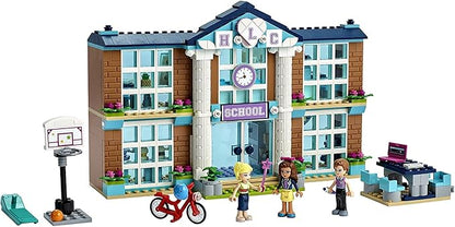 LEGO Friends Heartlake City School 41682 Building Kit; Pretend School Toy Fires Kids’ Imaginations and Creative Play; New 2021 (605 Pieces)