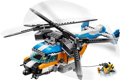 LEGO Creator 3in1 Twin Rotor Helicopter 31096 Building Kit (569 Pieces)