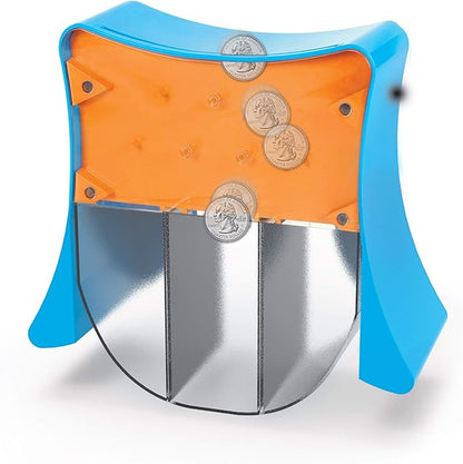 Learning Resources Wise Owl Teaching Bank - 4 Pieces, Ages 3+ Toddler Learning Toys, Play Money Toy for Kids, Save Spend Give Bank