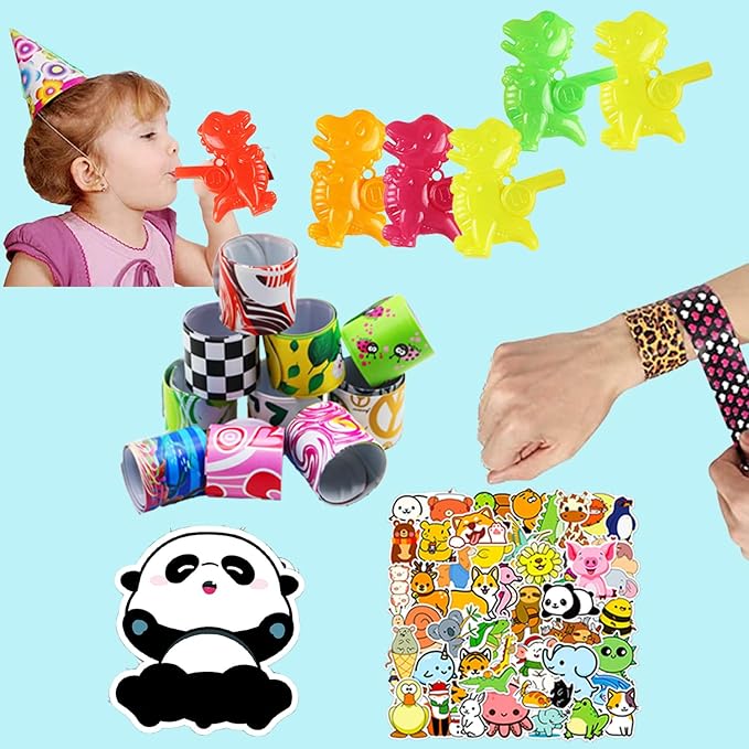117 Pack Party Favors Toy Assortment Bundle for Kids,Birthday Bag Fillers Stocking Stuffers,Carnival Prizes School Classroom Rewards Treasure Box Toys Pinata Stuffers Goodie Bags Bulk Toys