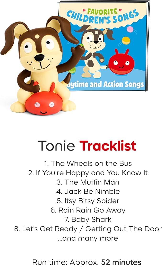 Tonies Favorite Children's Songs: Playtime Puppy Audio Toy Figurine