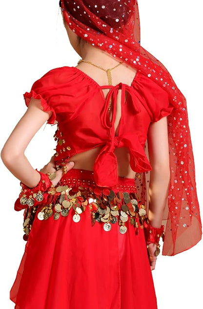 Astage Girls Princess Costume Halloween Clothing Carnival Dress Dance All Sets