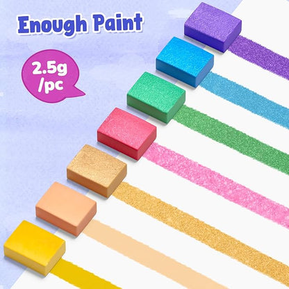 JoyCat Paint with Water Coloring Books for Toddlers, Watercolor Painting Sets for Kids Ages 3-5 4-8, Arts and Crafts Drawing Activities Toy Birthday Gifts for Boys Girls (Elf Friends)