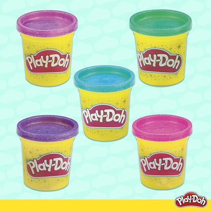 Play-Doh Mermaid Theme 13-Pack of Non-Toxic Modeling Compound with Sparkle and Metallic Colors Plus 5 Tools (Amazon Exclusive)