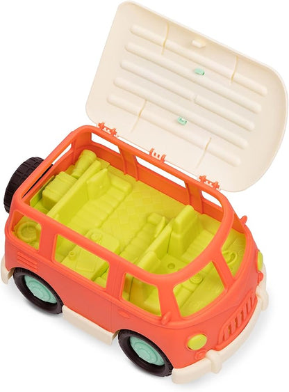 B. toys – Toy Camper Van – Retro Van – Campervan with Movable Parts – Toy Cars for Toddlers, Kids – 12 Months + – Happy Cruisers - Camper Van