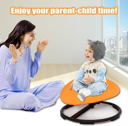 Kids Sensory Swivel Chair,Autism Sensory Spinning Chair for Kids,Sensory Spinning Toy Chair,Kids Coordination Sensory Swivel Products for Ages 3 Years and UP,Training Body Coordination