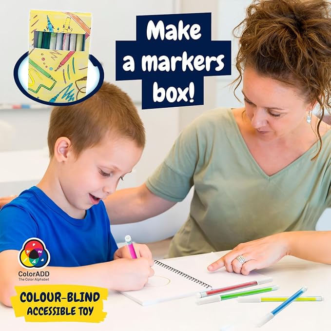 Science4you Marker Maker for Kids - Make Your Own Washable and Scented Markers for Kids, Marker Set with 12 Activities + 65 Contents, Stem Toys, Games, Gifts for 6+ Year Old Boys and Girls…