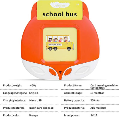 Learning Montessori Toys,224 Sight Words Talking Flash Cards,Toddler Toys for 18 Months+ 2 3 4 5 Year Old Boys and Girls,Educational Preschool Gifts
