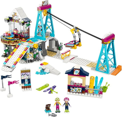 LEGO Friends Snow Resort Ski Lift 41324 Building Kit (585 Pieces)