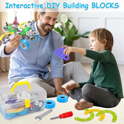 10 in 1 Electric STEM Toys for 5 6 7 8 9+ Year Old Boy Girl Birthday Gifts Educational Building Toys for Kids Ages 4-8 5-7 8-12 Stem Activities Construction Toy for Boys 6-8 8-10 Easter Idea Gift