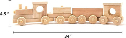 Made By Me Wooden Train by Horizon Group USA