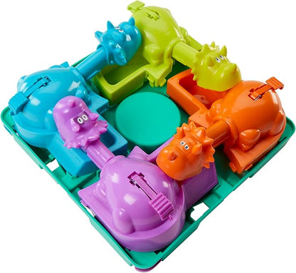 Hasbro Gaming Hungry Hungry Hippos Dino Edition Board Game, Pre-School Game for Ages 4 and Up; for 2 to 4 Players (Amazon Exclusive)