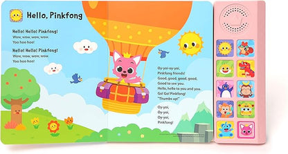 Pinkfong Sing-Alongs 10 Button Sound Book | Baby Shark Toys | Learning & Education Toys | Interactive Baby Books for Toddlers 1-3 | Gifts for Boys & Girls