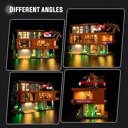 Nitemode LED Light Kit Compatible with Lego Twilight The Cullen House 21354, Upgraded Brightness Adjustable Lighting Accessories(JUST Lights)