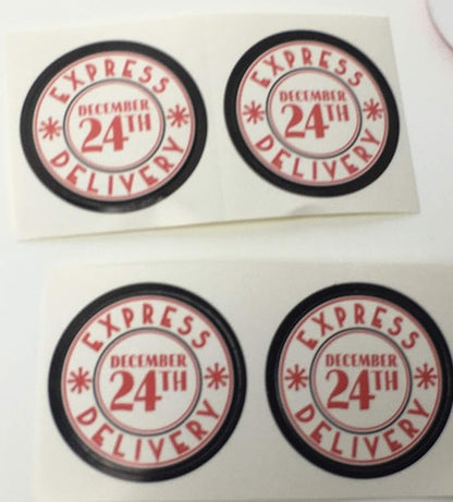 Official DIY Letters to Santa Kit Set of 4-Christmas Wish List-4 Fill in Cards with Sticker Seals