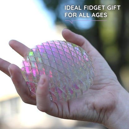 Morf Fidget Worm Toy - Flexible 3D Sensory Slug Figgy Toy for Kids, Teens, and Adults – Stretchy, Quiet, Stress and Anxiety Relief, Focus - For Play, School, Work Gifts, Great For Classroom and Office