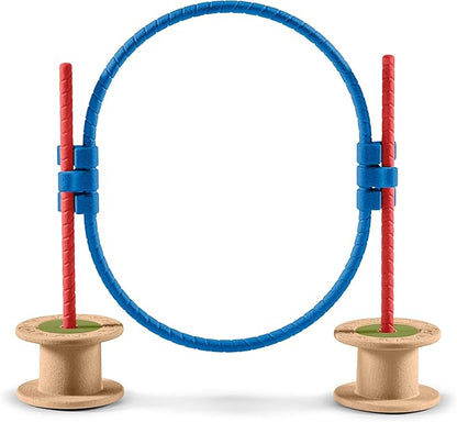 Schleich Farm World, Horse Toys for Kids, Pony Agility Race Playset with Horse Figurines and Accessories 22-Piece Set, Ages 3+