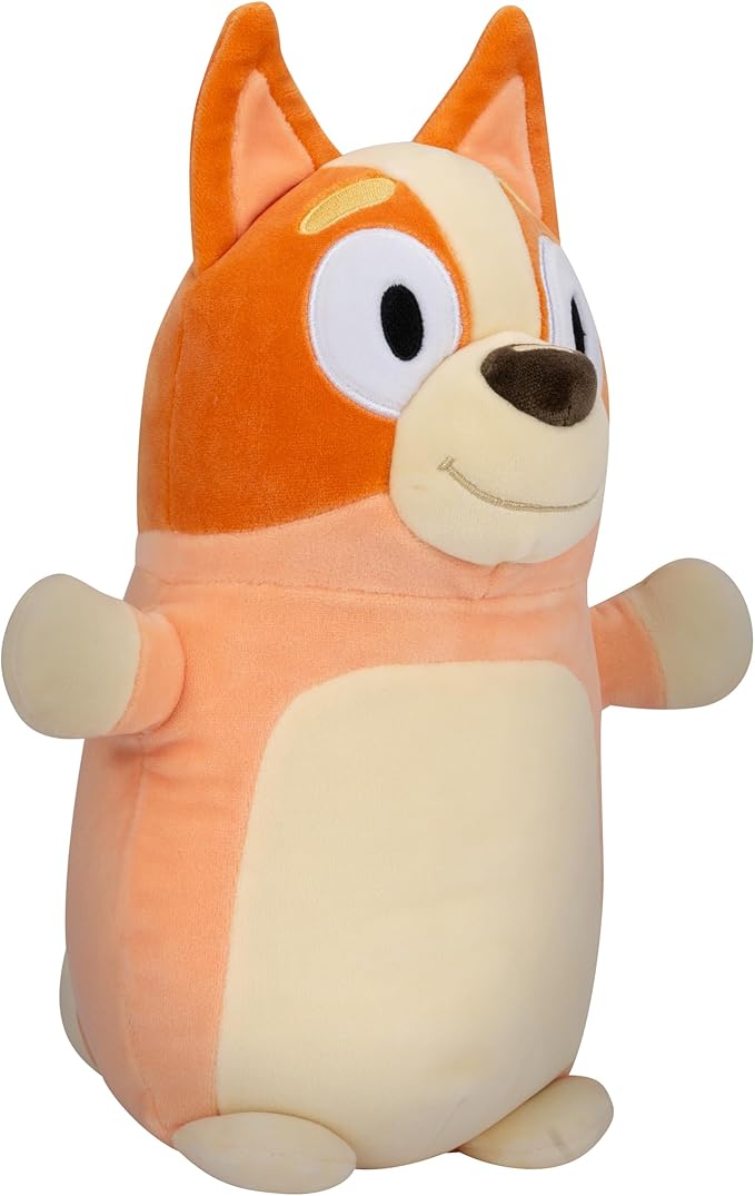 Squishmallows Original Bluey 10-Inch Bingo HugMees - Medium-Sized Ultrasoft Official Jazwares Plush