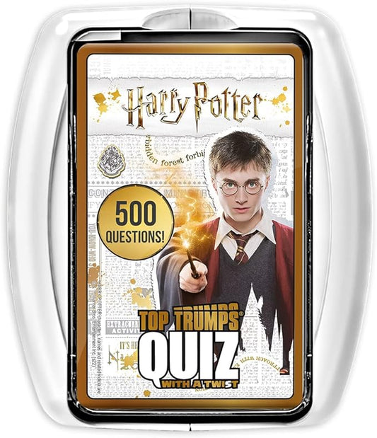 Top Trumps Harry Potter Trivia Game: Quiz Games - Trivia Quiz - Kids Games - Great Travel Games and Road Trip Games - Trivia Outdoor Games- Family Games for Kids and Adults 2+ players
