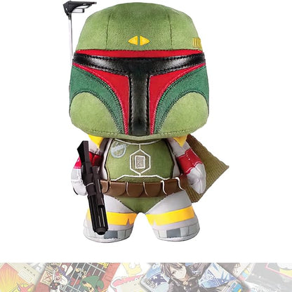 B o b a F e t t : Fabrikations Vinyl Figurine Bundle with 1 Official S.W. Theme Compatible Trading Card (003 - 04062)
