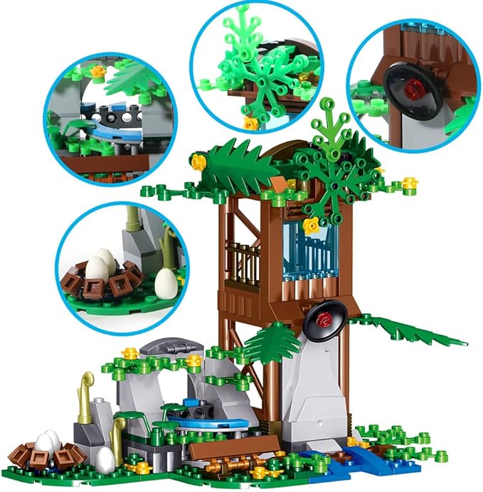 Mesiondy Dinosaurs Building Blocks Set, Dinosaur Toys for Age 8-14 Years,Dinosaur Park World, Birthday Gifts for Boys and Girls (546 Pcs)...