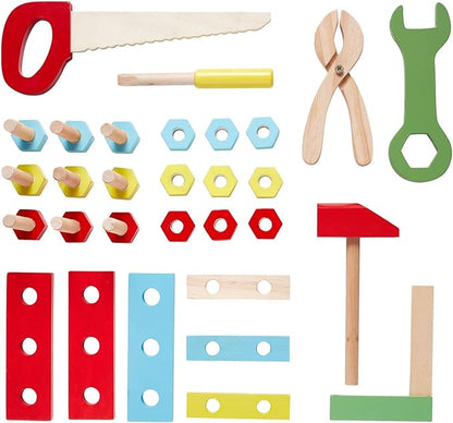 Teamson Kids - Small Foldable Workbench Playset