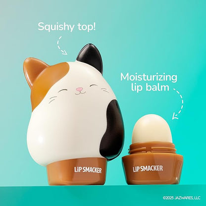 Lip Smacker Squishmallows Moisturizing Lip Balm,Fun Soft Squishy Collectible Top,Hydrates & Smooths - Cam (Pack of 2)