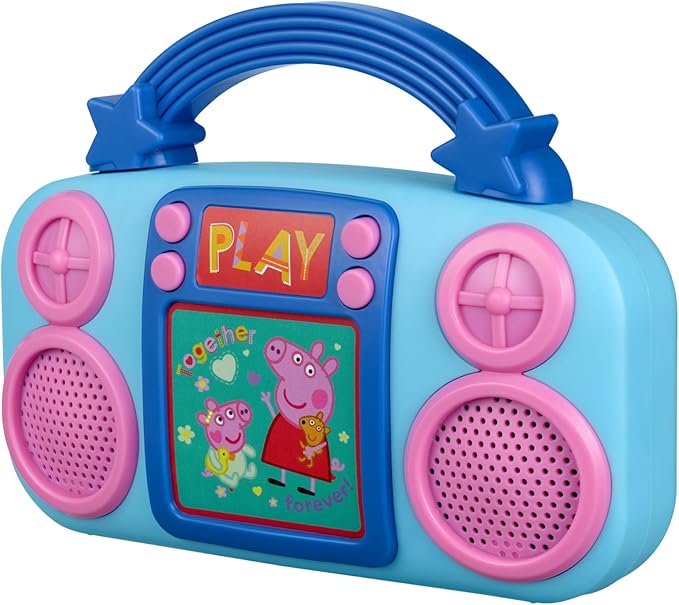 Peppa Pig Toy Music Player, Toddler Toy with Built-in Music and Lights (Peppa Pig)