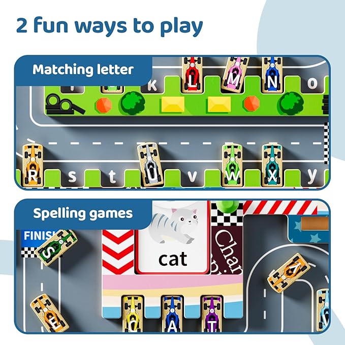 Magnetic Maze Montessori Toys – Toddler Toys & Kids Games Designed for Preschool Learning Activities, Enhancing Fine Motor Skills & Cognitive Growth, 34567 Year Old Girl Birthday Gift and Boys Car