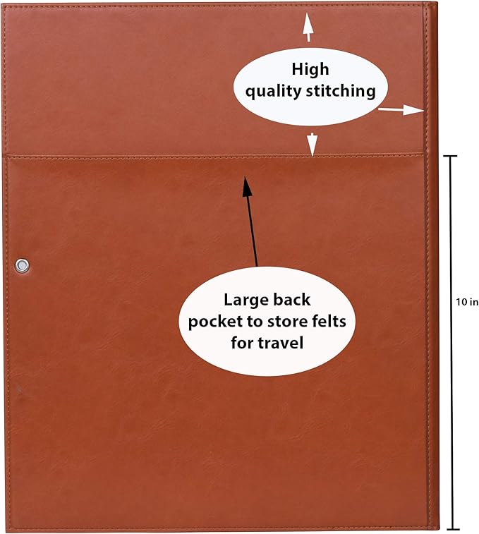 Foldable Felt Flannel Board - Quiet Book | 14 x 23" Freestanding Felt Board for Toddlers and Felt Story Sets | Story Board For Kids Playtime | Use For Preschool Classroom and Homeschooling