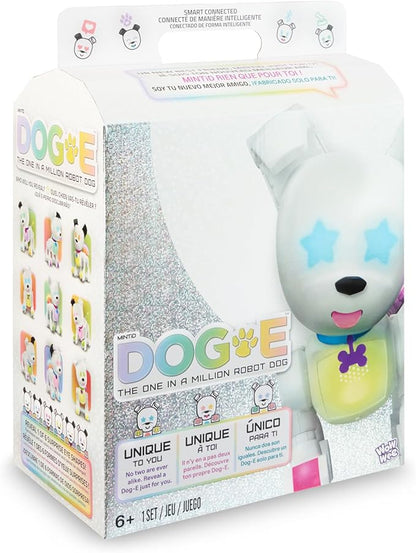 Dog-E Interactive Robot Dog with Colorful LED Lights, 200+ Sounds & Reactions, App Connected (Ages 6+)