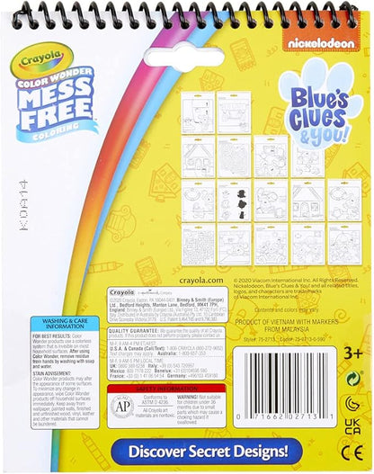 Crayola Blues Clues Color Wonder Activity Pad, Mess Free Coloring, Gift for Kids
