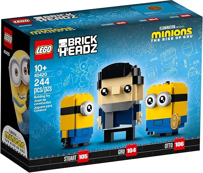 LEGO BrickHeadz Minions 40420 The Rise of Gru, Stuart and Otto