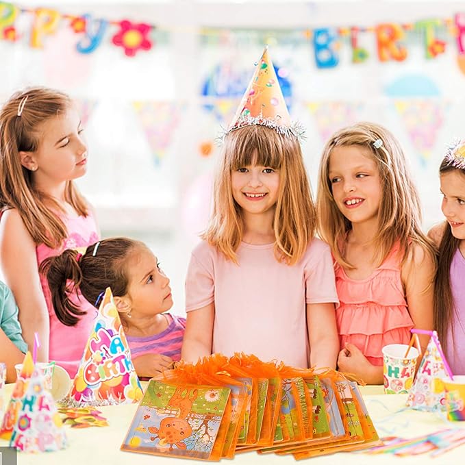 SANNIX 12 Pack Jigsaw Puzzles for Toddlers Wooden Animals Jigsaw Puzzles 9 pcs with 12 Organize Bags for Kids Ages 2 3 4 5 Preschool Educational Puzzles Learning Travel Toys for Boys and Girls