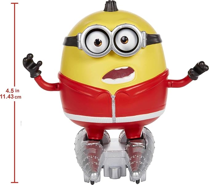 Minions: The Rise of Gru Loud N’ Rowdy Otto Talking Action Figure with Kung Fu Rocket Skates Toy, Kids Gift Ages 4 Years & Older