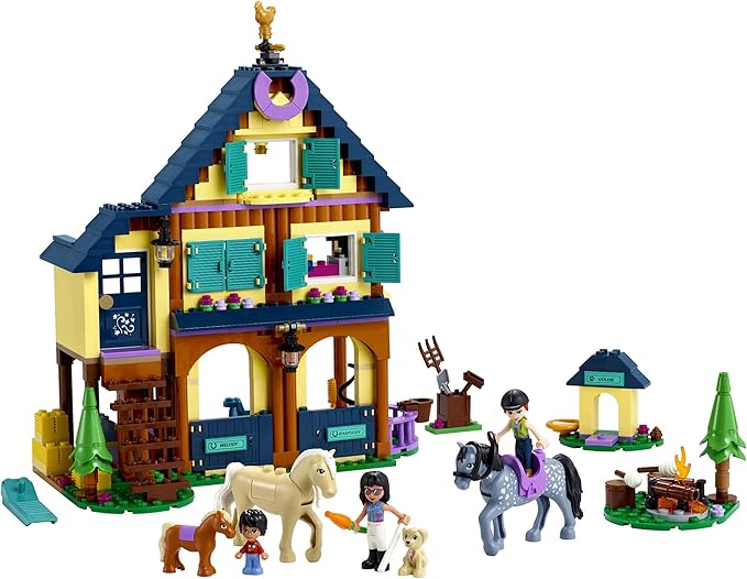 LEGO Friends Forest Horseback Riding Center 41683 Building Kit; Makes an Entertaining Gift; New 2021 (511 Pieces)