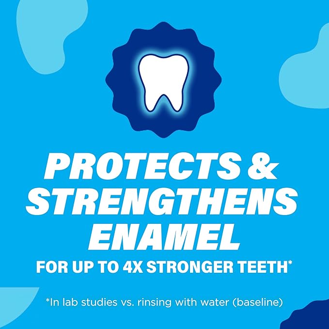 ACT Kids Anticavity Fluoride Rinse Groovy Grape 16.9 fl. oz. Accurate Dosing Cup, Alcohol Free