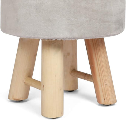 Christopher Knight Home Georgia Contemporary Kids Hippo Ottoman, Gray