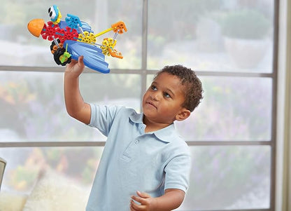 K'NEX Kid Wings & Wheels Building Set - 65 Pieces - Ages 3+ - Preschool Educational Toy