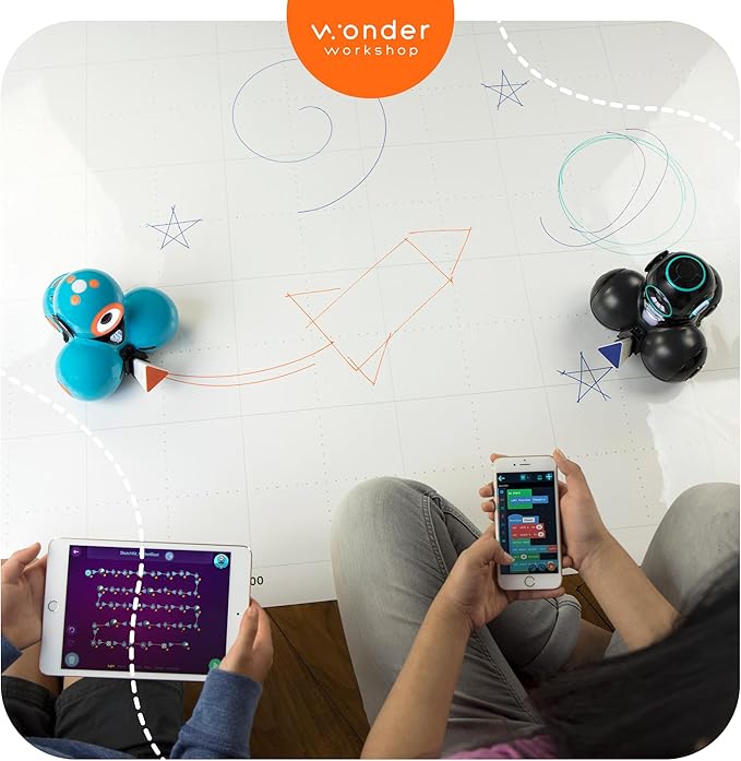 Wonder Workshop – Sketch Kit for Dash Robot For Kids 6+ – Free Programming Stem App – Visualize Your Code, Multicolor