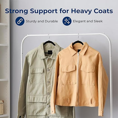 SereneLife Non-Slip Velvet Hangers, Mega Pack, 150 Pieces Hangers for Clothes, Heavy Duty Cloth Hanger Set with 360 Degree Swivel Hook, Black