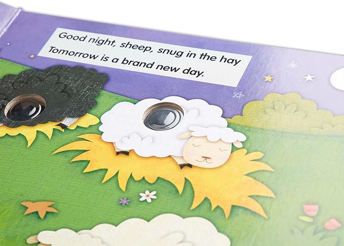 Melissa & Doug Children's Book - Poke-a-Dot: Goodnight, Animals (Board Book with Buttons to Pop) - FSC Certified
