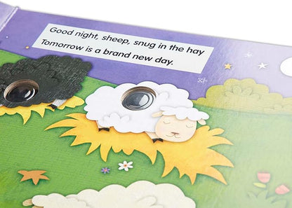 Melissa & Doug Children's Book - Poke-a-Dot: Goodnight, Animals (Board Book with Buttons to Pop) - FSC Certified