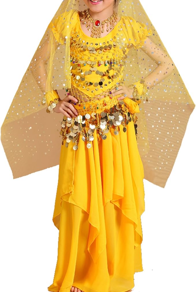 Astage Girls Princess Costume Halloween Clothing Carnival Dress Dance All Sets