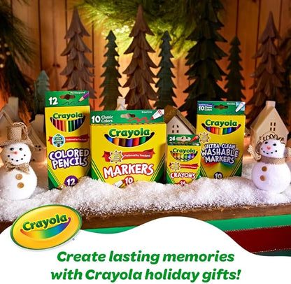 Crayola Super Art Coloring Kit (100+ Pcs), Arts & Crafts Set for Kids, Coloring Supplies, Arts & Crafts Set, Gifts for Kids [Amazon Exclusive]