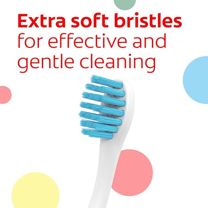 Colgate My First Baby and Toddler Toothbrush, Extra Soft Toothbrush, 6 Count