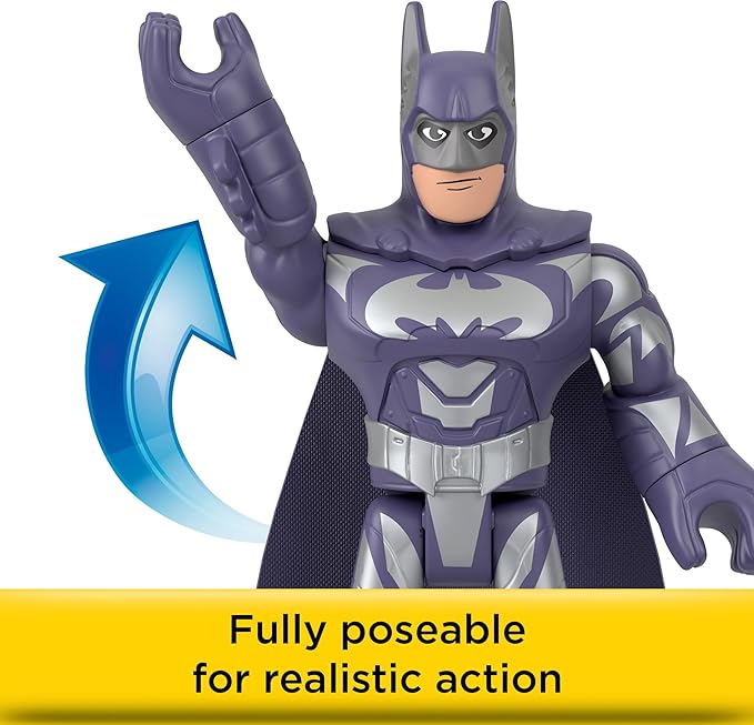 Fisher-Price Imaginext DC Super Friends Batman Toys 85th Anniversary Collection Movie Figure Set for Adult Fans & Preschool Kids Ages 3+ Years