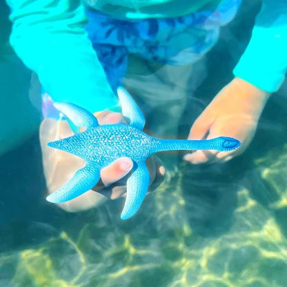 Schleich Dinosaurs Realistic Plesiosaurus Figurine with Bendable Neck - Authentic and Highly Detailed Prehistoric Jurassic Dino Toy, Highly Durable for Education and Fun for Boys and Girls, Ages 4+