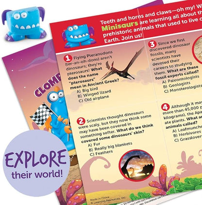 Learning Resources Beaker Creatures Reactor Pod, Homeschool, STEM Toys, Science and Experiments for Kids, 3 Piece Set, Series 1